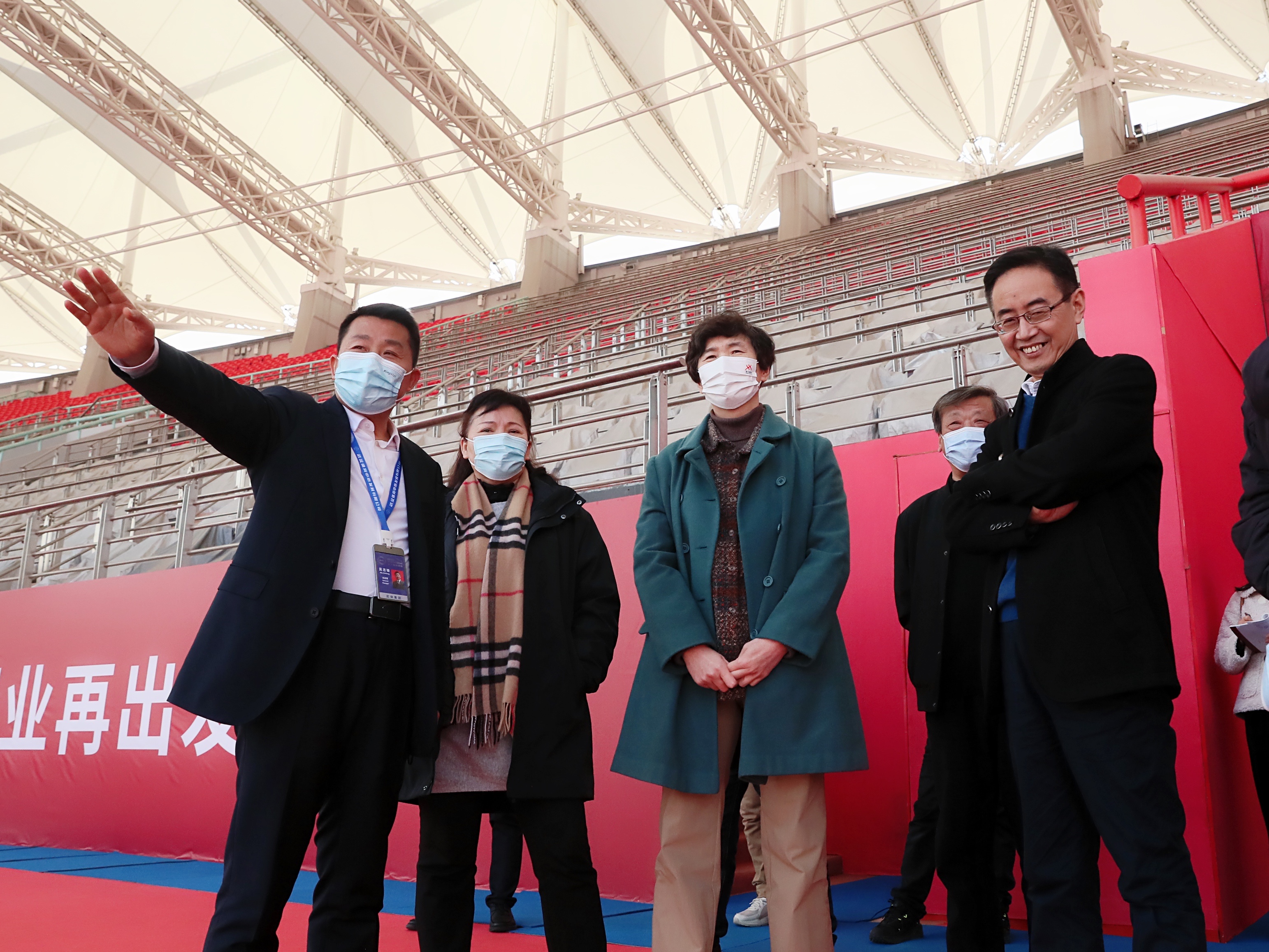 邱汝來公司調(diào)研第八屆全國大眾冰雪季啟動(dòng)儀式會(huì)場(chǎng)、賽事場(chǎng)館籌備等工作