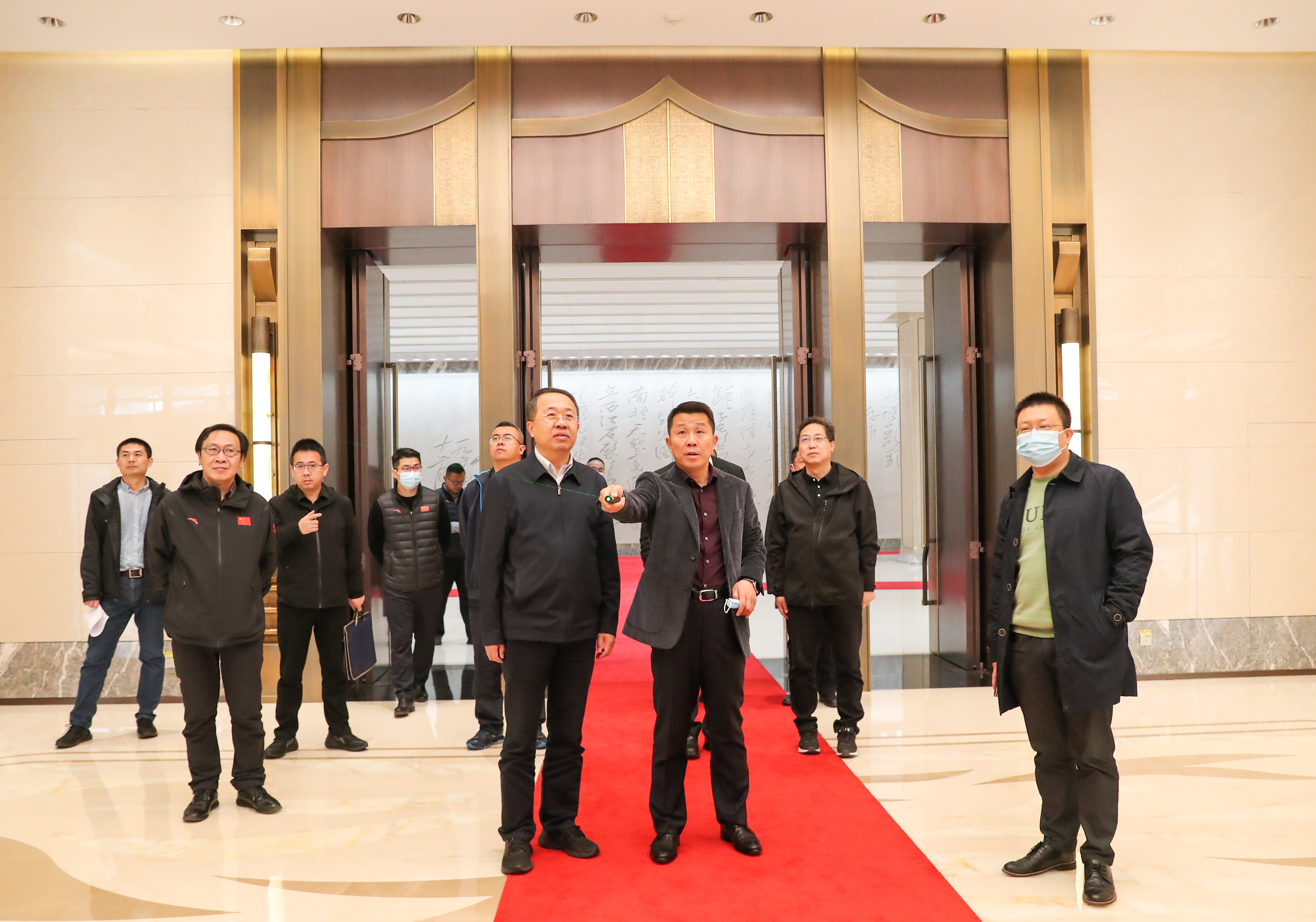 陜西省榆林市領導一行來公司調(diào)研