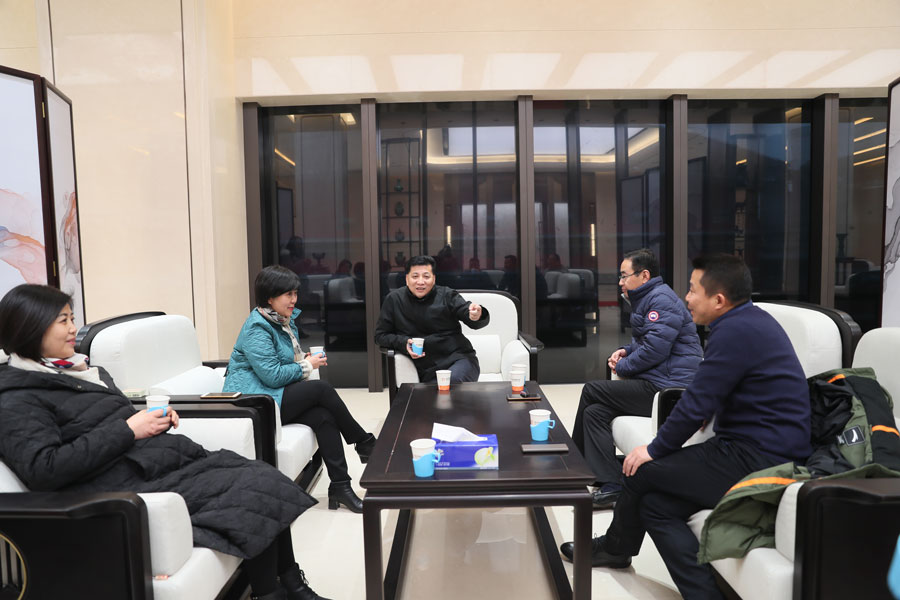 劉誓?？疾煳錆h體育中心 要求加強(qiáng)場館賽后利用(圖6)